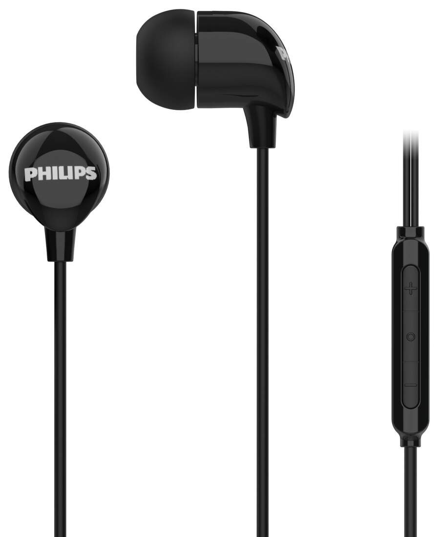 Slúchadlá Philips TAE2146BK, USB-C čierna