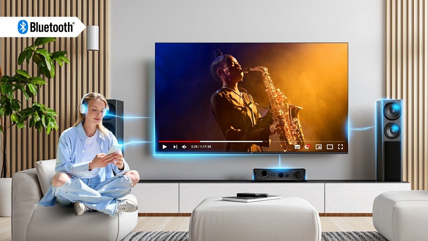 Televízia JVCLT43VAF3335, technológia bluetooth