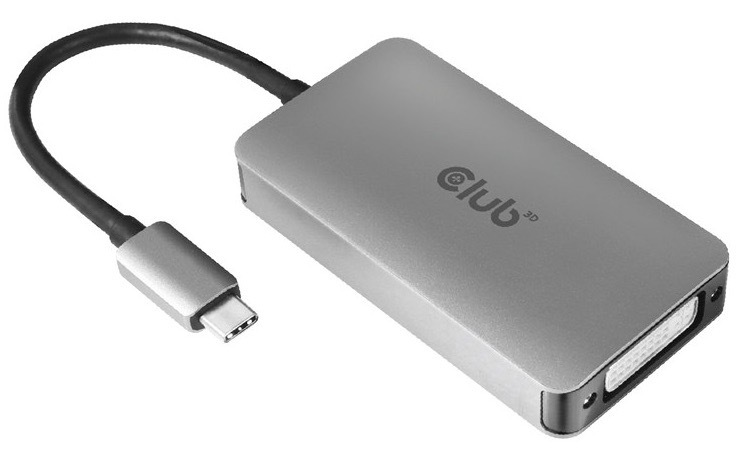 Redukcia Club3D USB-C / DVI-I