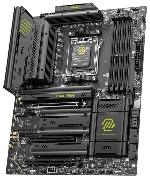 Základná doska MSI MAG X870E TOMAHAWK WIFI Základná doska MSI MAG X870E TOMAHAWK WIFI AMD AM5, ATX, čierna farba