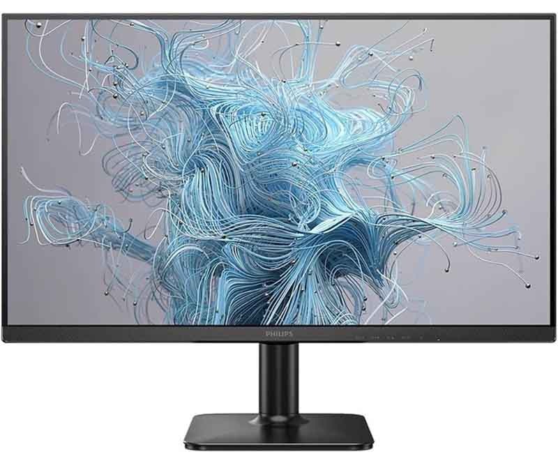 Monitor Philips 24E2N1100LB v čiernom farebnom prevedení.