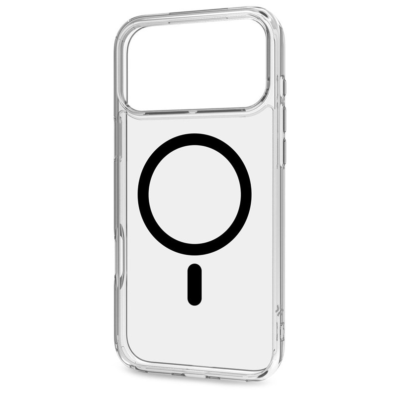 Kryt na mobil Celly GELSKIN Mag na Apple iPhone 17 Pro Max, čierny/priehľadný