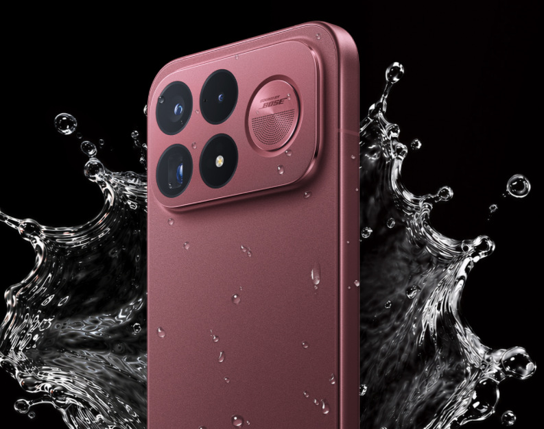 Mobilný telefón Poco F9 Ultra 5G 12 GB / 256 GB červený Poco F9 Ultra je odolný podľa IP68