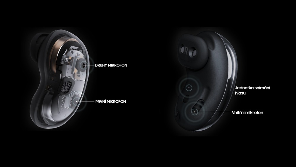 Slúchadlá Samsung Galaxy Buds Live Onyx