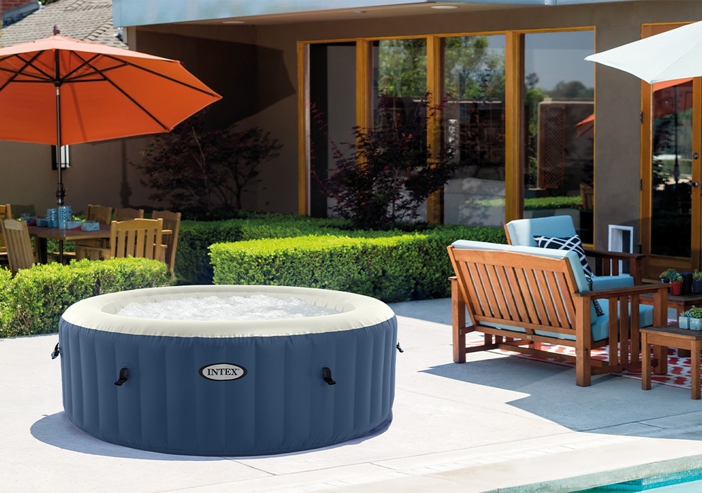 Vírivka Intex Pure Spa - Bubble HWS 11400275 modrá Vírivka Intex Pure Spa - Bubble HWS 11400275 modrá