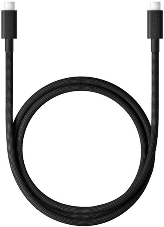Kábel Xiaomi USB-C/USB-C, 6A, 1m - čierny