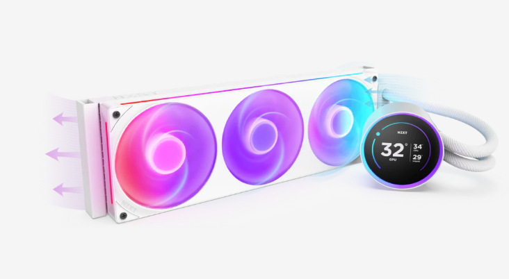 Vodný chladič NZXT Kraken 360 ELITE RGB Vodný chladič NZXT Kraken 360 ELITE RGB