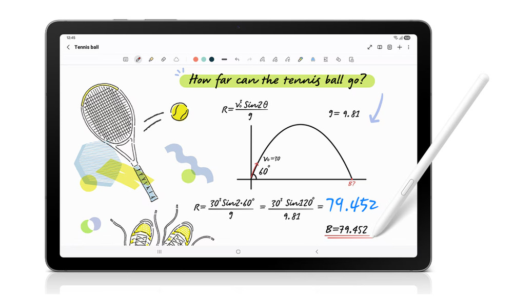 Tablet Samsung Galaxy Tab S10 Lite 6 GB / 128 GB Balíček sivý Samsung Galaxy Tab S10 Lite je dodávaný aj s dotykovým perom S Pen