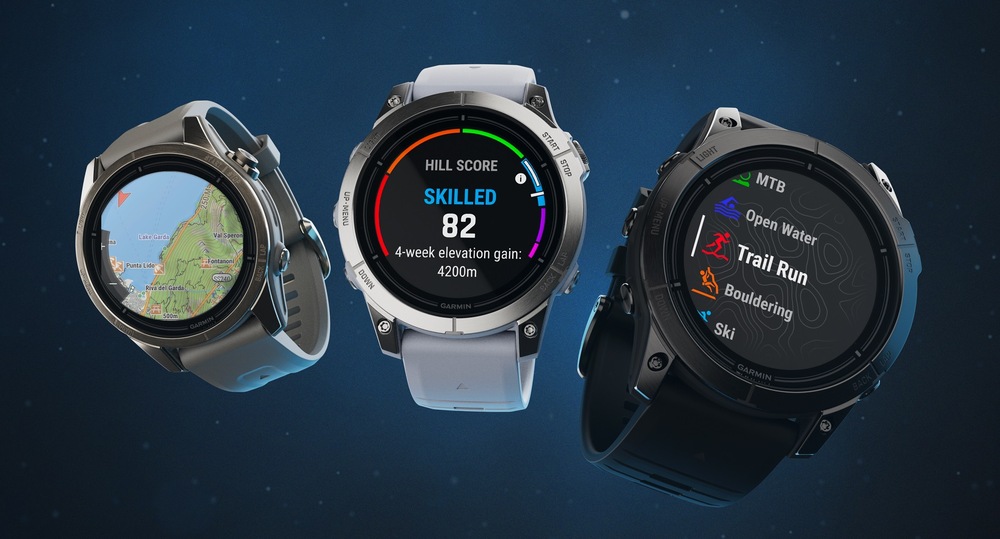Inteligentné hodinky Garmin epix Pro (Gen 2) Glass - 51 mm - Gray / Black Silicone Band Garmin epix Pro