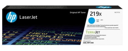 Toner HP 219X, 2500 stran azúrová farba Toner HP 219X, 2500 stran azúrová farba