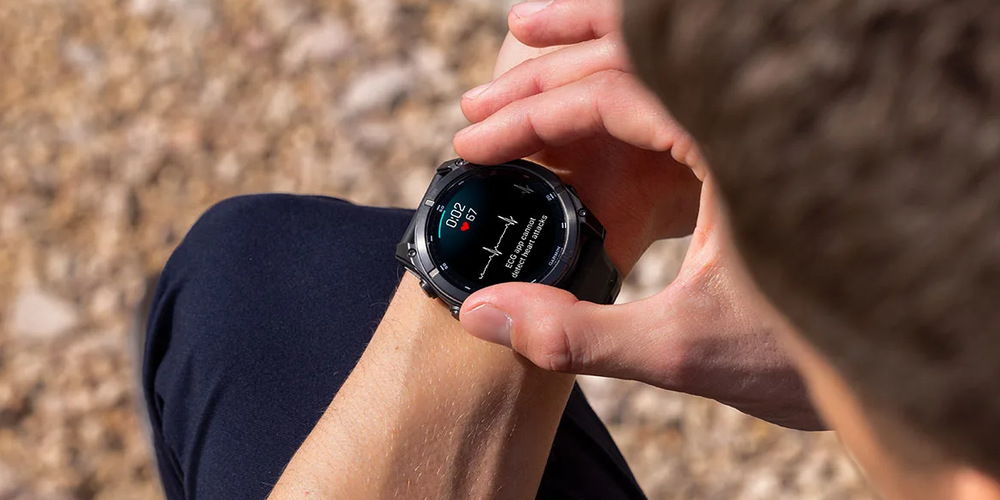 Inteligentné hodinky Garmin fenix 8 47 mm AMOLED - Slate Gray / Black Silicone Band