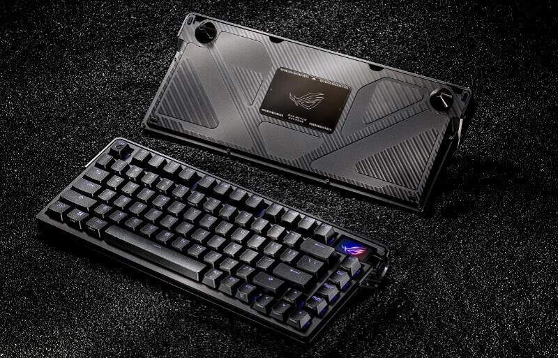 Klávesnica Asus ROG Azoth Extreme (ROG NX Snow / PBT) - US layout čierna