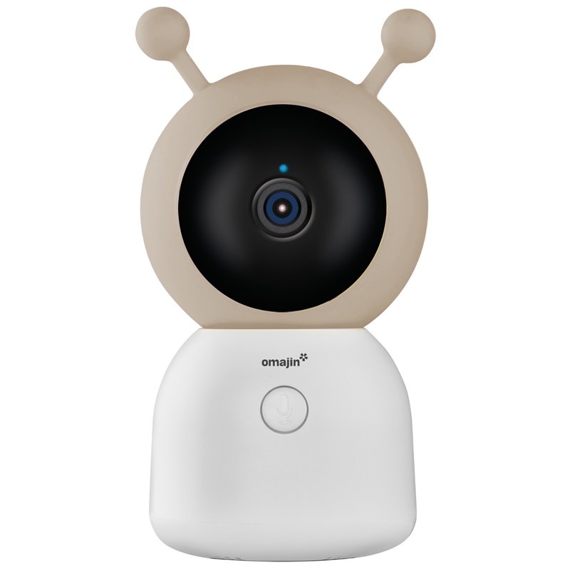 IP kamera Omajin by Netatmo Baby Camera biela/červená/krémová
