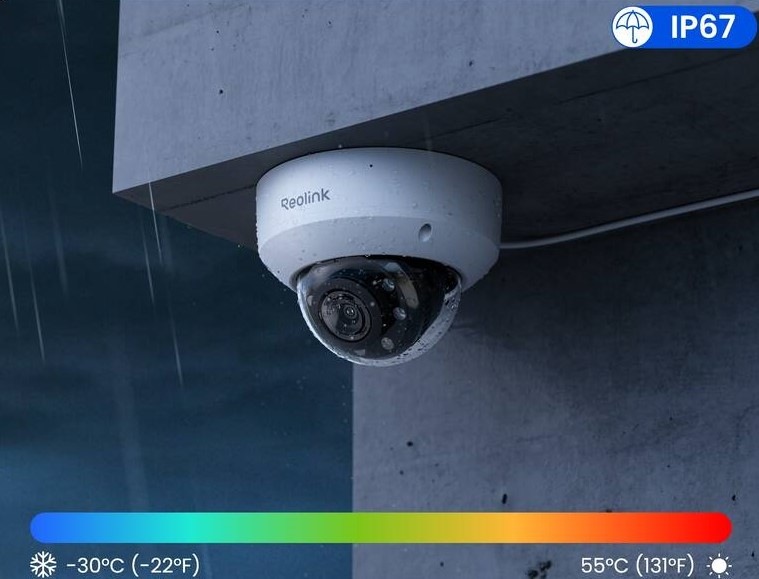 IP kamera Reolink RP-PCV8MZ SMB PoE biela IP kamera Reolink RP-PCV8MZ SMB PoE biela