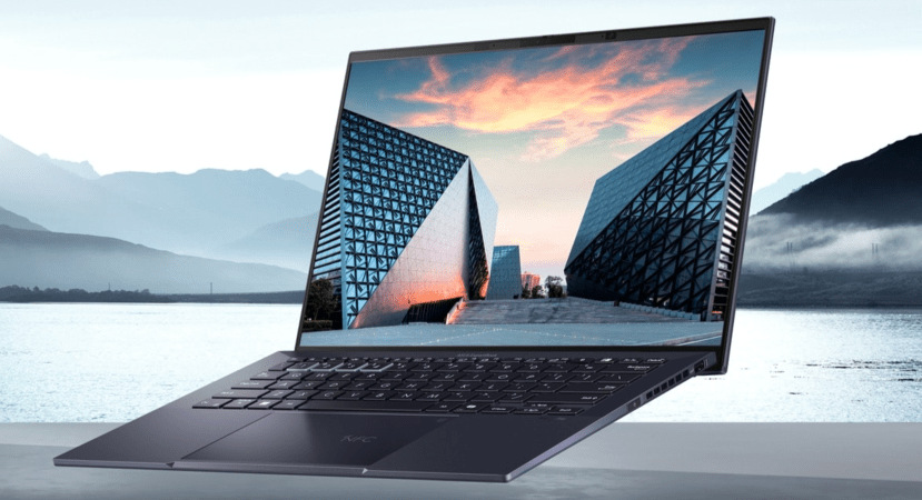 Notebook Asus ExpertBook B9 čierny Asus ExpertBook B9 váži len 1,1 kg