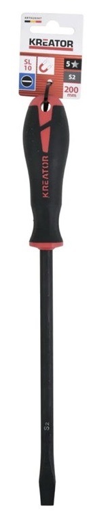 Skrutkovač Kreator s magnetickým hrotom SL, dĺžka 200 mm