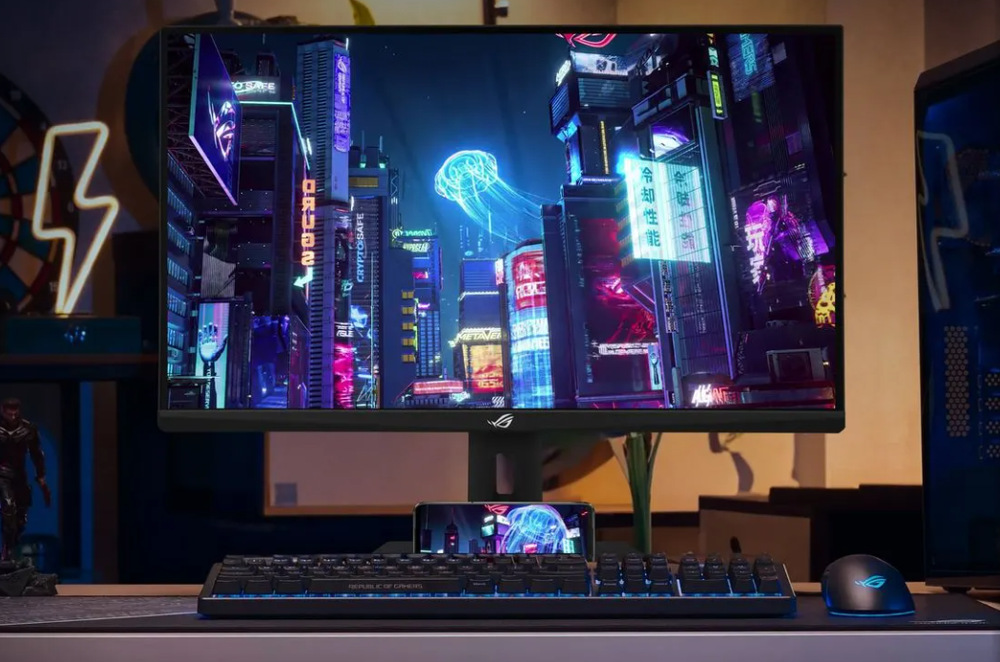ASUS ROG Strix XG27ACMES ponúka 27-palcový IPS panel s vysokým rozlíšením