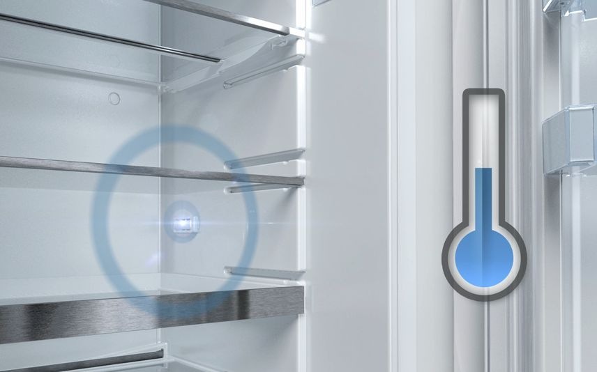Mraznička Bosch Serie 6 GSN58EWDV biela Bosch GSN58VWEV FreshSense