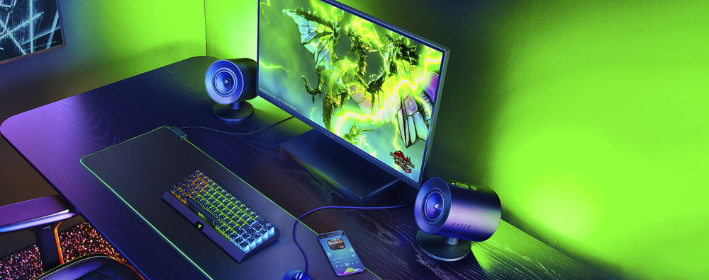Reproduktory Razer Nommo V2 čierne Razer Nommo V2 (RZ05-04750100-R3G1)