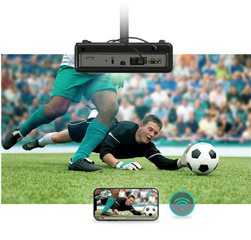 Projektor ViewSonic X2-4K čierny/zelený