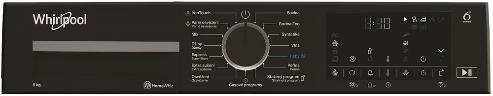Sušička bielizne Whirlpool C WD 85M WBS CZ biela Sušička bielizne Whirlpool C WD 85M WBS SK