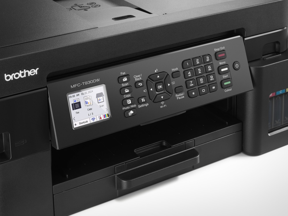 Tlačiareň multifunkčná Brother MFC-T930DW čierna