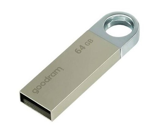 USB flashdisk Goodram UUN2 64GB USB 2.0 strieborný