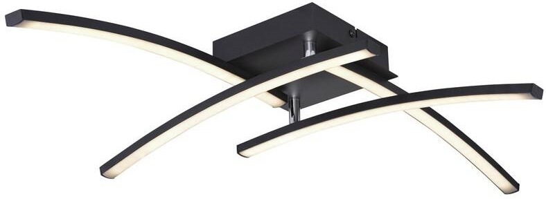 LED stropné svietidlo GLOBO Tansy I, LED, 24W čierne