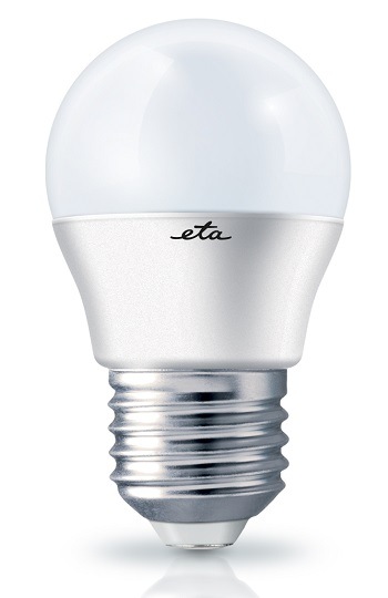 LED žiarovka ETA EKO LEDka mini globe 6W, E27, neutrálna biela Žiarovka ETAG45W6NW01, neutrálna biela