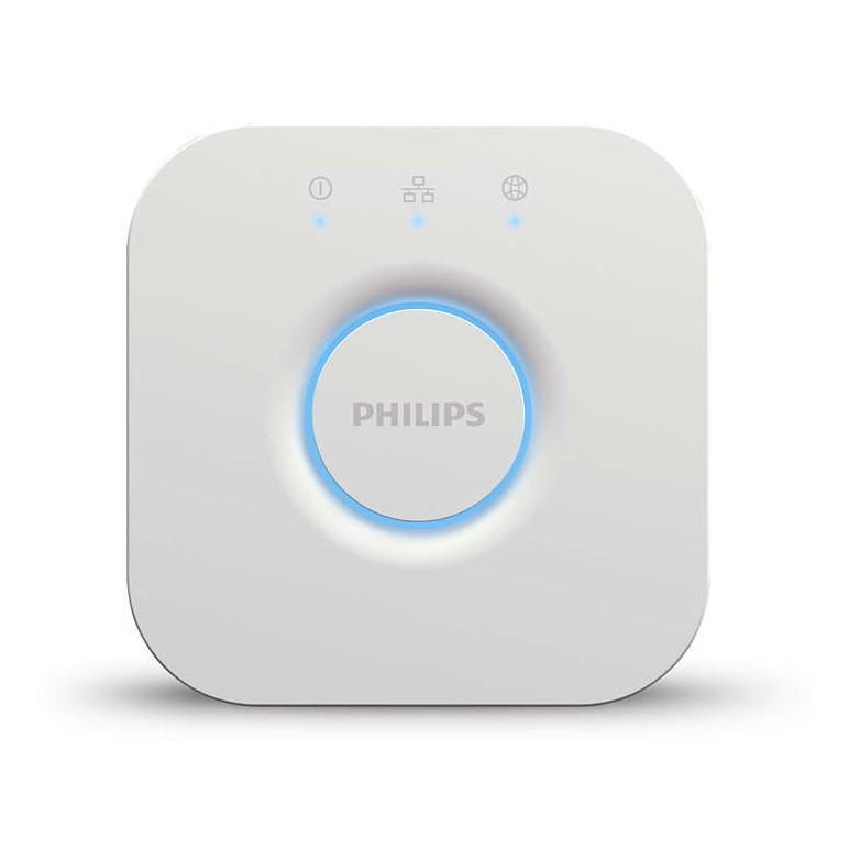 Inteligentná žiarovka Philips Hue Bluetooth 5,7W, GU10, White and Color Ambiance, 3ks + bridge