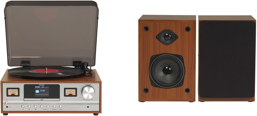 Mikro HiFi systém Denver MRD-52 hnedý Denver MRD-52