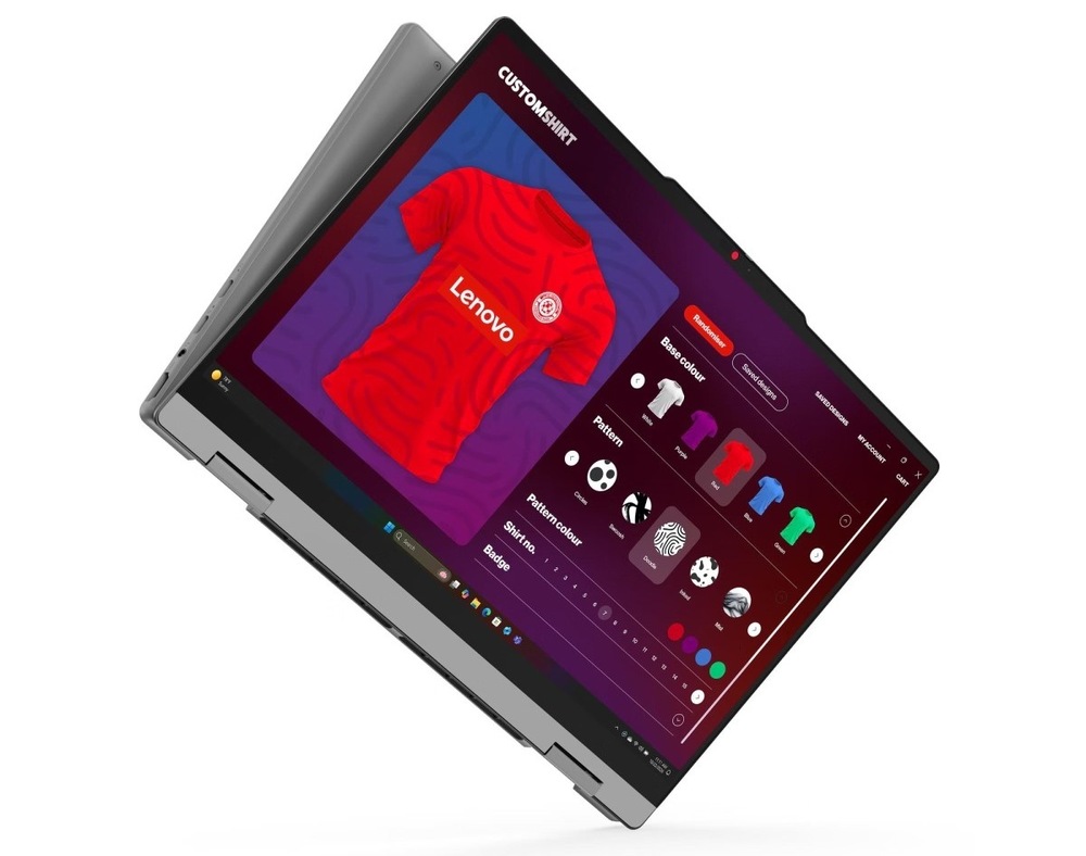 Notebook Lenovo IdeaPad 5 2-in-1 14Q8Y11 v polohe tabletu