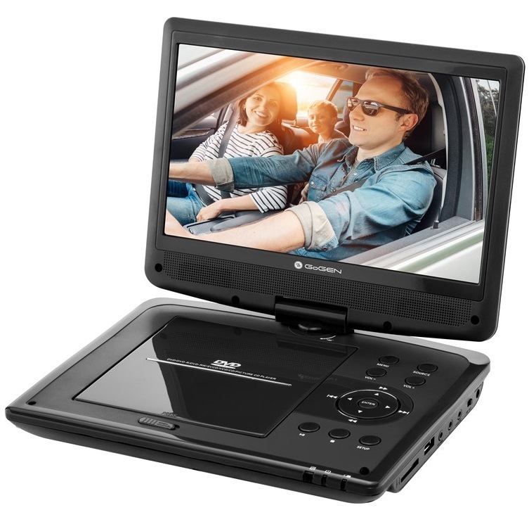 DVD prehrávač GoGEN PDX 1043 SU DVB-T2 čierny