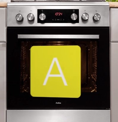 Sklokeramický sporák Amica SHC 5874 W biely