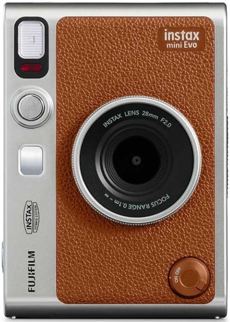 Fujifilm Instax mini EVO (USB-C), hnedá