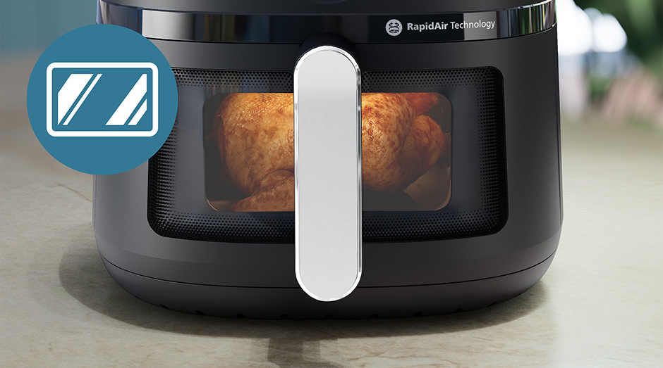 Fritéza teplovzdušná Philips 6,2 l, NA231/00 Airfryer 2000 Series čierna Philips NA231/00 Series 2000