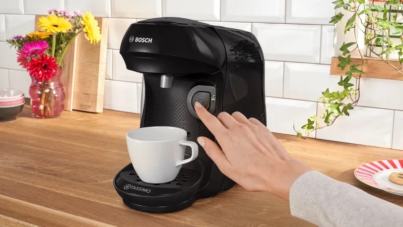 Kapsulový kávovar Bosch Tassimo Happy TAS102E čierny "BOSTAS102E_02"