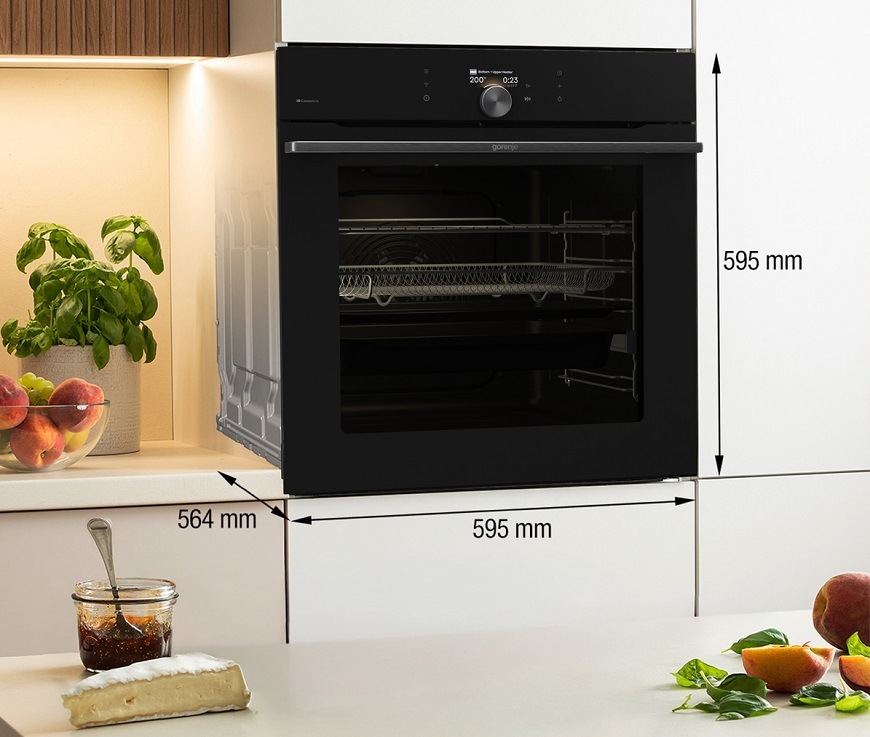 Rúra Gorenje G800 BP6138B čierna „Vstavaná