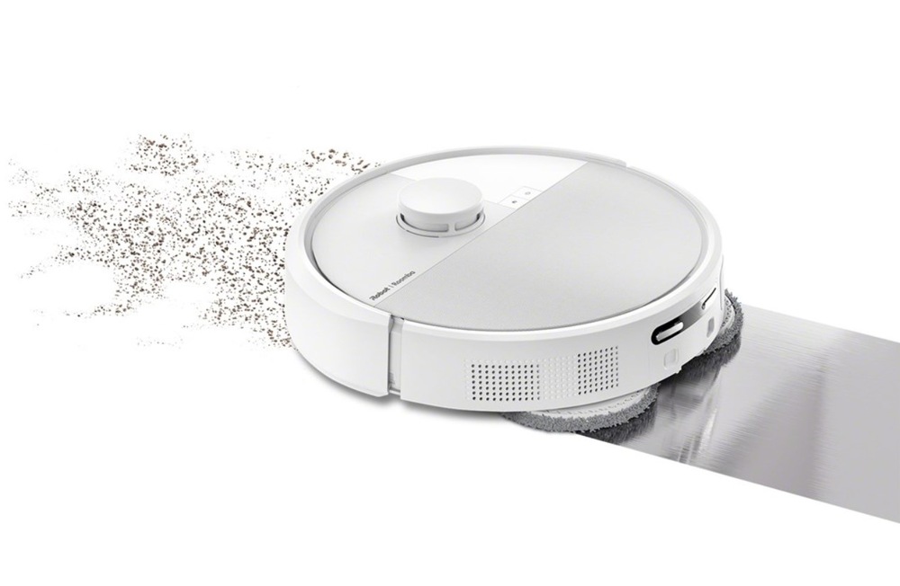 Robotický vysávač iRobot Roomba Plus 405 Combo + AutoWash dock (White) biely