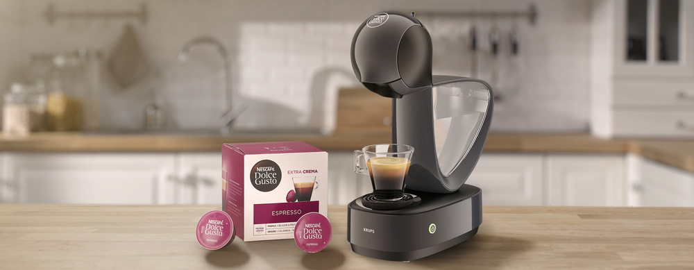 Espresso Krups NESCAFÉ Dolce Gusto Infinissima KP173B čierne/sivé