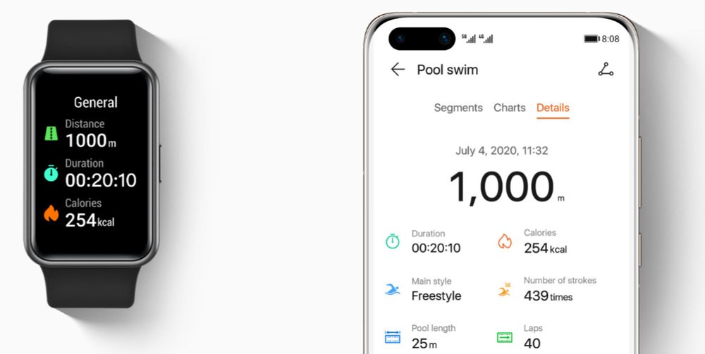 Inteligentné hodinky Huawei Watch Fit New čierne