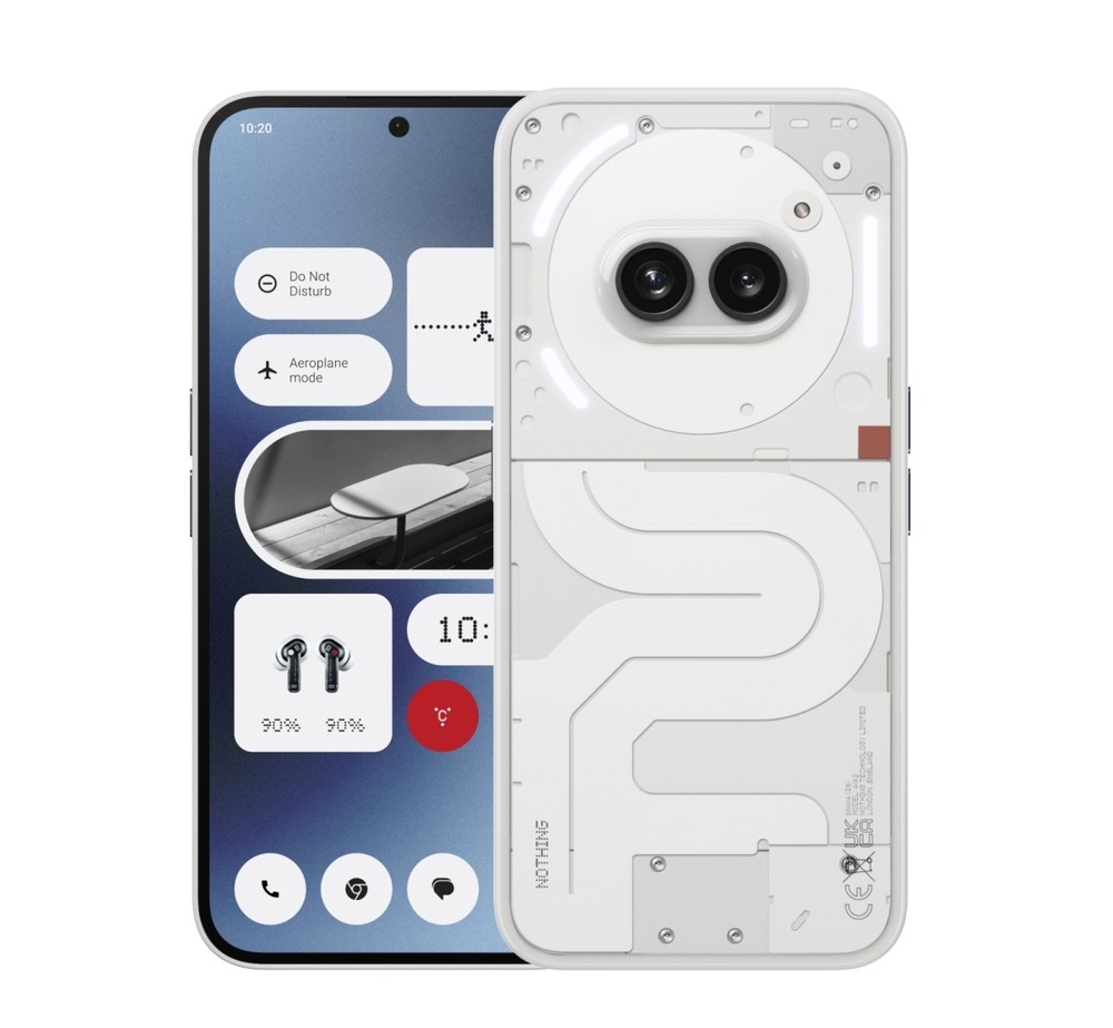 Mobilný telefón Nothing Phone (2a) 5G 12 GB / 256 GB biely
