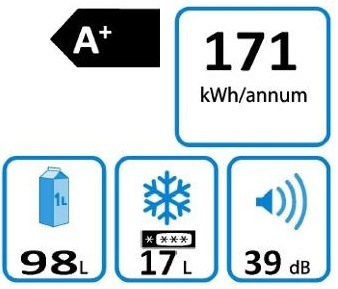 Chladnička Concept LV4660 biele