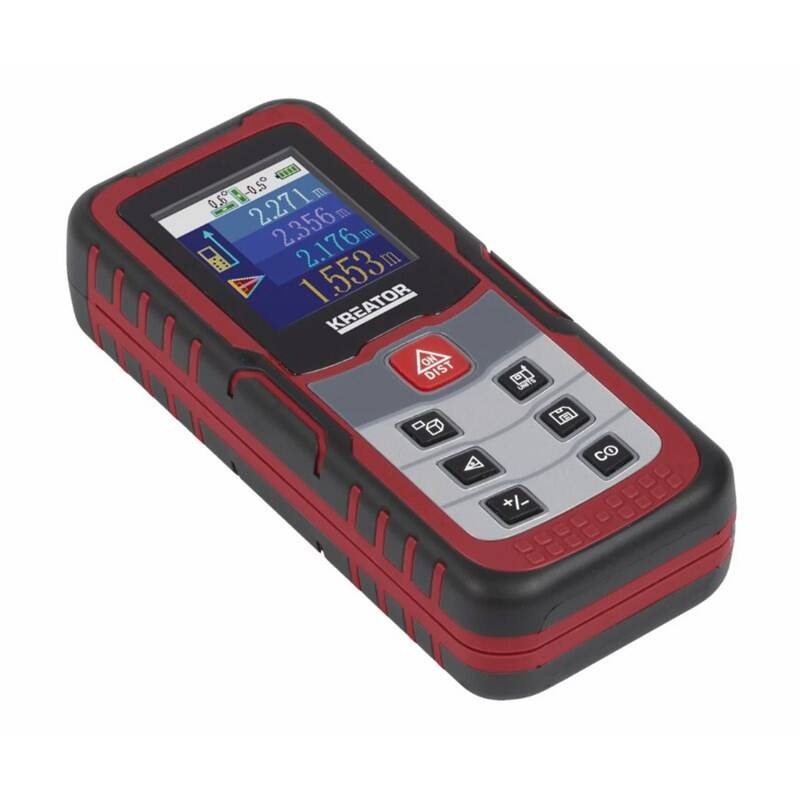 Laserový diaľkomer Kreator KRT706510 60m