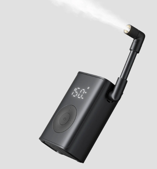 Výkon kompresora Xiaomi Mijia Compact Portable s maximálnym tlakom až 150 psi