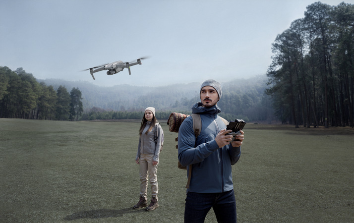 Dron DJI Air 2S sivý