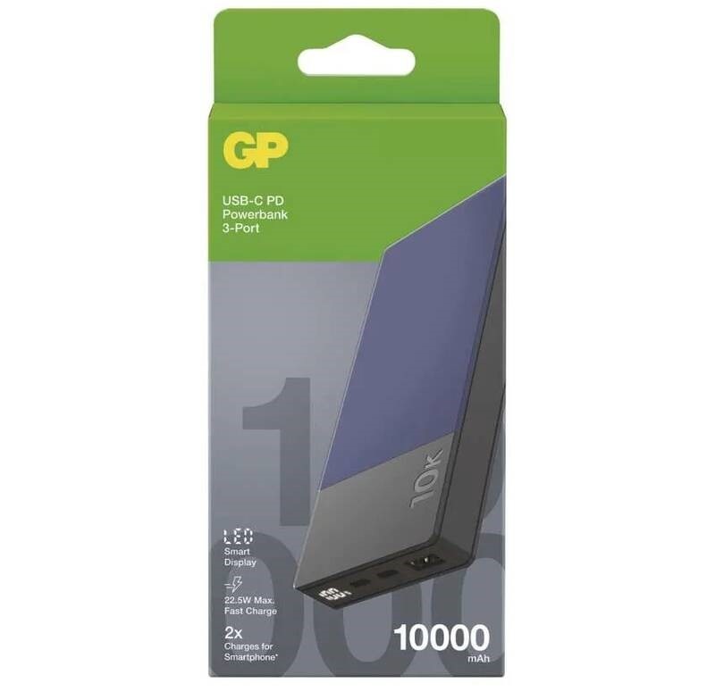 Powerbank GP M2+ Series 10000mAh M10C - modrá