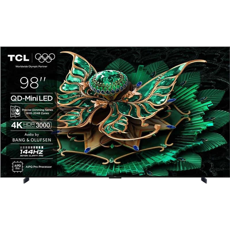 Televízor TCL 98C7K „Televízia