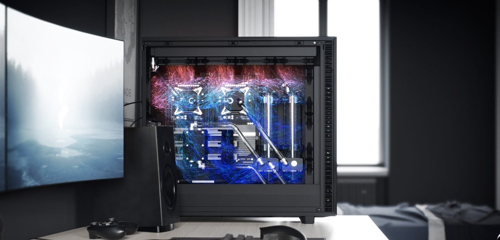 Case FRACTAL DESIGN Define 7 XL Tempered Glass Dark Tint čierna Fractal Design Define 7 XL Tempered Glass Dark Tint