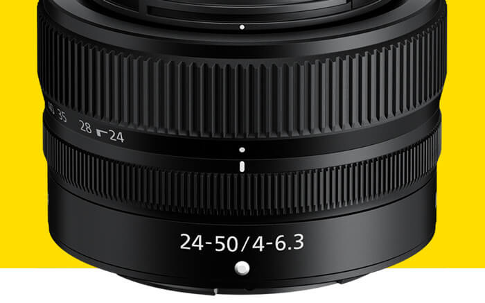 Digitálny fotoaparát Nikon Z 5II + 24-50mm f/4-6.3 VR čierny NIKKOR 24 – 50 mm f/4.0 – 6.3 VR
